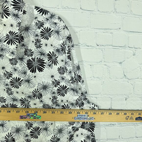 Westbound Button Down Shirt Women Plus 24W Wrinkle Free Fairy Cottage Floral Top - Picture 8 of 12